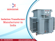 Isolation Transformer Manufacturer in India