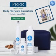 Free Mini 3 Steps on Natural Skin Care Products on Order above Rs 599