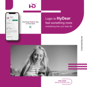 Start Using HYDEAR today and get famous in a new way. 