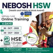 Kick Start your career with NEBOSH Courses Exclusive Offer from Green 