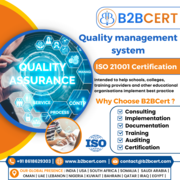 ISO 21001 Certification in Bangalore
