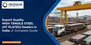 High tensile steel plates Supplier in Gujarat | ironikmetals